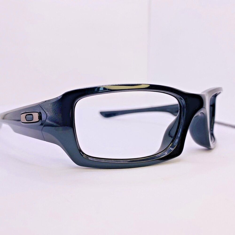 Oakley Sunglasses (4+1)2 Custom 54 MM Shiny Black Dead Stock